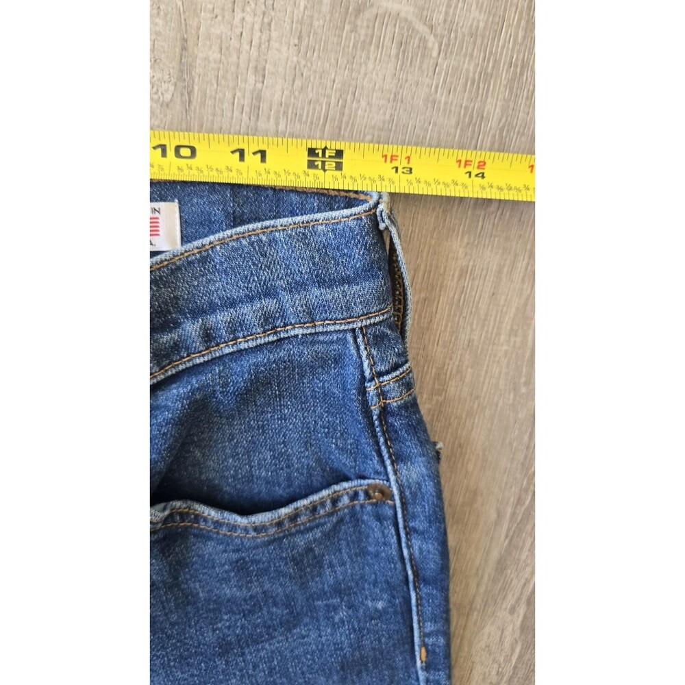 The Crawford Cindy Re/Done Originals Jeans Womens Size 26 Denim Button Fly USA - Picture 11 of 16